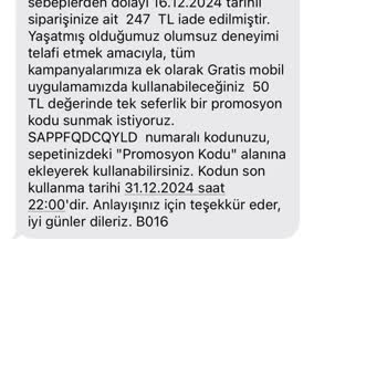 Sipariş Belirsizliği Ve İade Sorunu