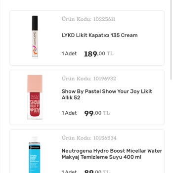 Sipariş Belirsizliği Ve İade Sorunu