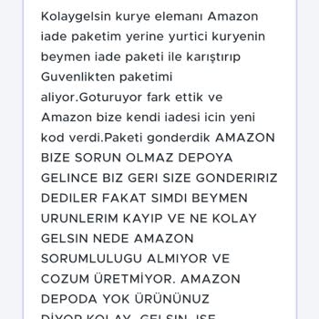 Kayıp İade Ve Çözülmeyen Kargo Sorunu