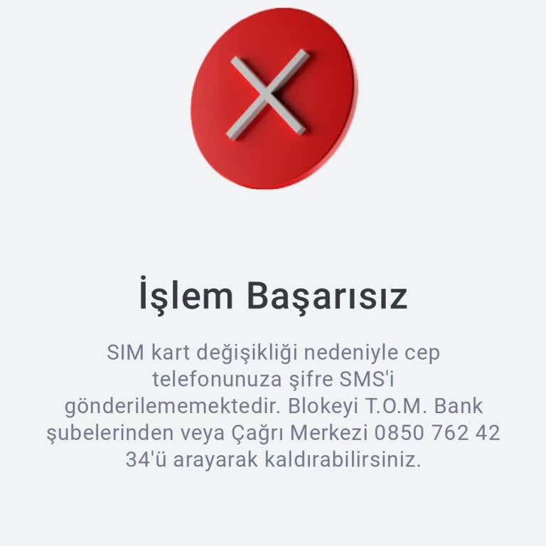 Sim Kart Blokesi Ve Şifre Sorunu İle İletişim Zorluğu
