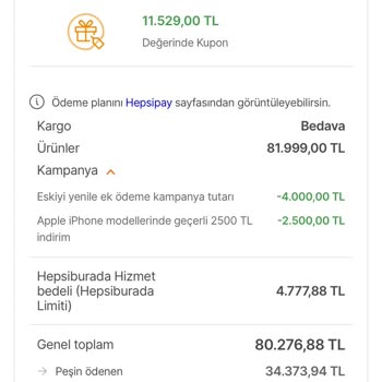 Geç Teslimat Ve Kupon İadesi Sorunu