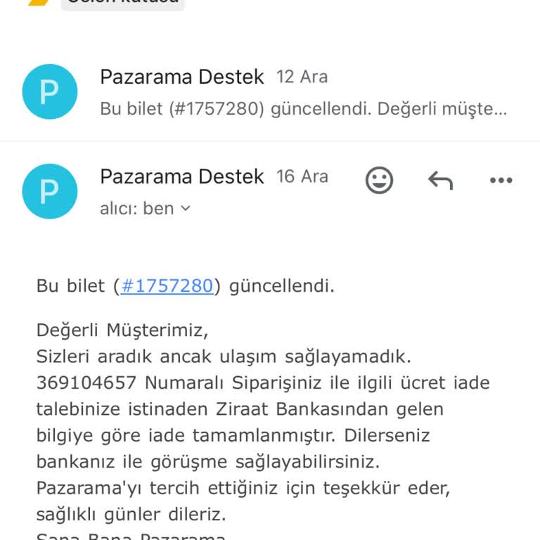 Geciken İade Ve Yanıltıcı Bilgilendirme
