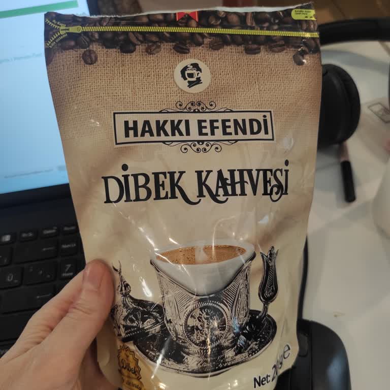 Hakkı Efendi Gıda Ürünleri Dibek Kahvenin Tadı İnanılmaz Kötü