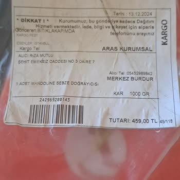 Kırık Ürün Ve İade Sorunu
