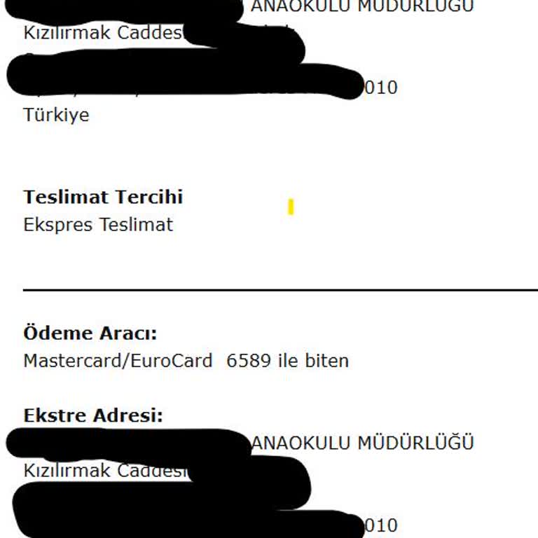 Hatalı Fatura Ve Yetersiz Destekle Karşılaştım