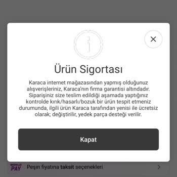 Karaca Ürün Sigortası İle Çelişen Yanıtlar Ve Kırık Ürün Sorunu
