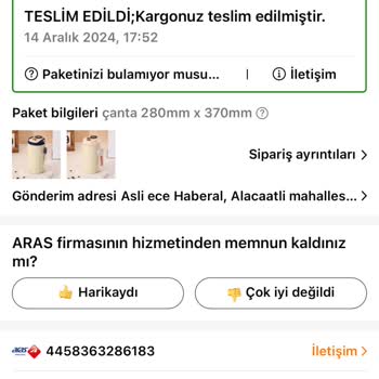 Kayıp Kargo Ve İletişim Sorunu
