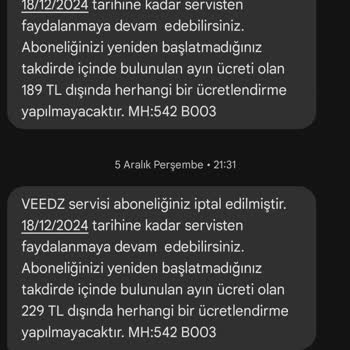 Yanlış Abonelik Ücreti Ve İade Sorunu