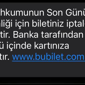 İptal Edilen Tiyatro Etkinliğinde Geciken Ücret İadesi