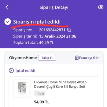 Yanlış Fiyatlandırma Ve İptal Edilen Siparişler