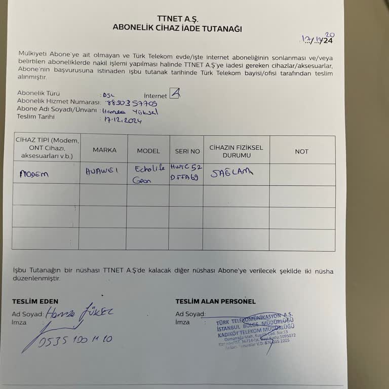 Türk Telekom Nakil Sürecinde Yaşanan Sorunlar