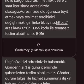 Kargo Teslimatında Yaşanan Sorun Ve Yanıltıcı Beyanlar