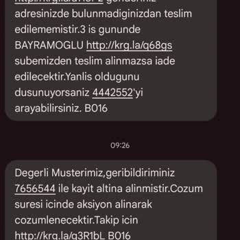 Kargo Teslimatında Yaşanan Sorun Ve Yanıltıcı Beyanlar