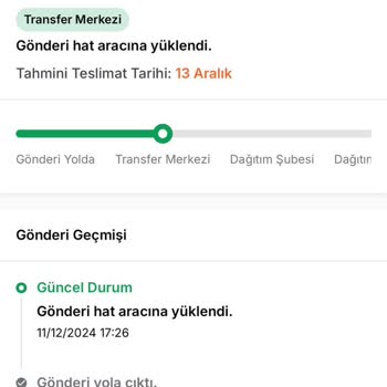 Kayıp Kargo Ve İletişim Sorunları