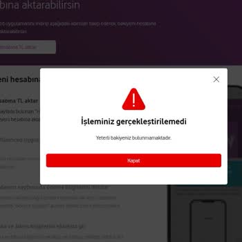 Vodafone'un Kullanılamayan Hediye Sorunu
