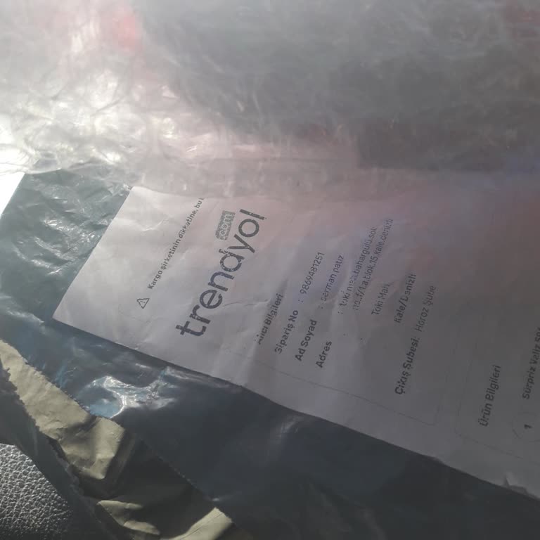 Eksik Gönderilen Ürün Ve Yetersiz Hizmet