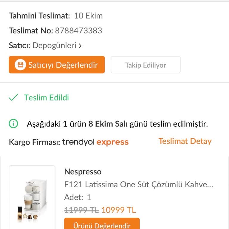 Nespresso Kahve Makinesi Hayal Kırıklığı