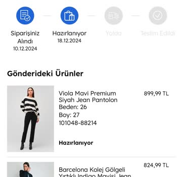 Mavi Markası İle Sipariş Teslimat Süreci Sorunu
