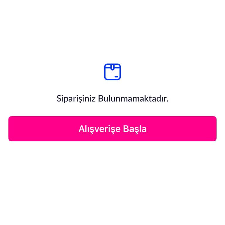 Siparişim Neden Görünmüyor?