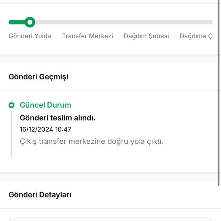 Kargom Neden Hala Yola Çıkmadı?