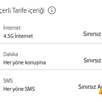 Vodafone Red Max Paketi'nde Belirtilmeyen Hotspot Sınırı