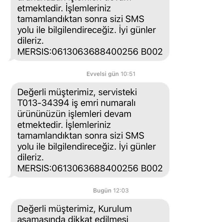 Yan Sanayi Ürün Ve Yüksek Servis Ücreti Sorunu