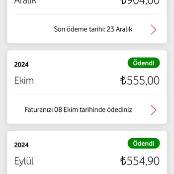 Vodafone Fatura Yanlışlıkları Ve İade Sorunu