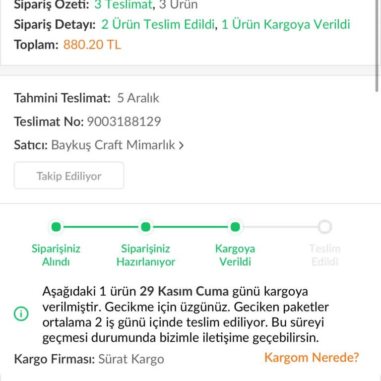 Kayıp Kargo Ve Ulaşılamayan Şube Sorunu