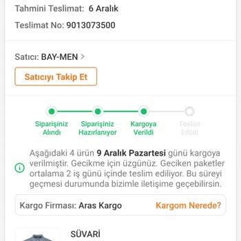 Eksik Teslimat Ve Yanlış İade İşlemi