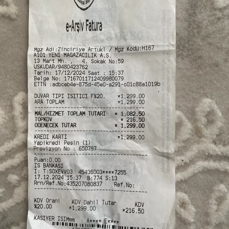 A101 Mağazasında İade Sorunu Ve Kötü Müşteri Hizmeti