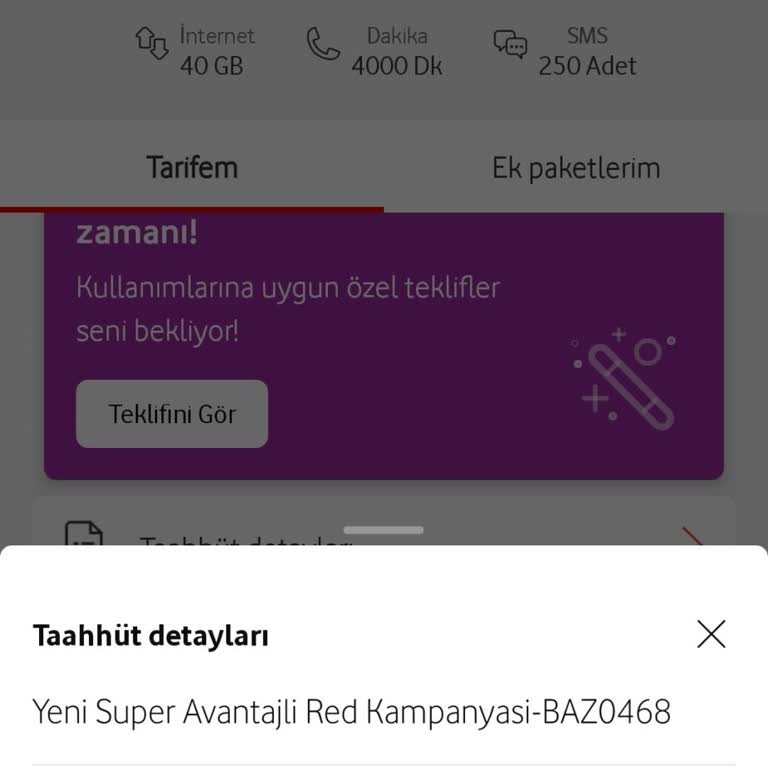 Vodafone'nin Yanıltıcı Taahhüdü!