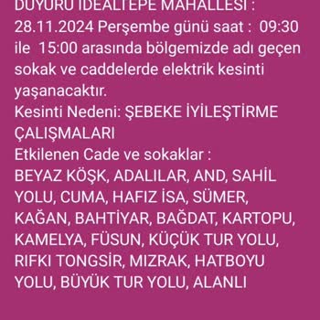Elektrik Kesintisi Sonrası Cihaz Arızası Ve Zarar Talebi