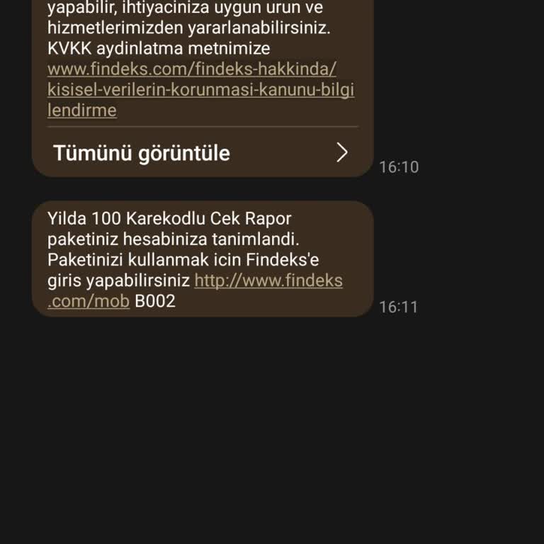 Bilinmeyen Findeks Mesajı Ve Güvenlik Endişesi