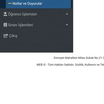 Açıköğretim Sınav Kayıt Sorunu