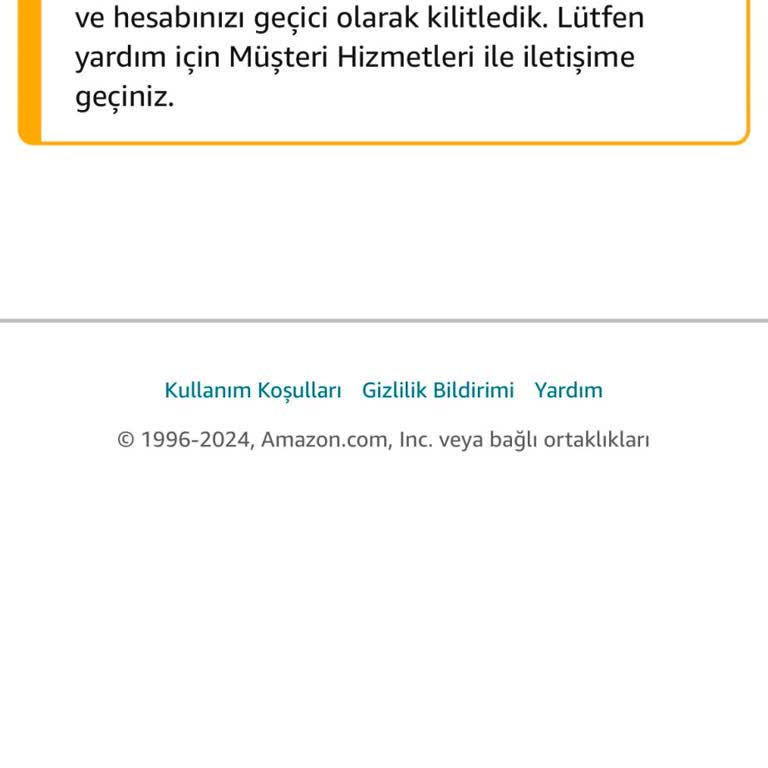 Amazon Hesap Kilitlenmesi Ve Ulaşılamayan Müşteri Hizmetleri