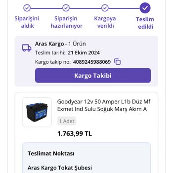 N11'den Aldığım Aküde Su Sızıntısı Ve Değişim Sorunu