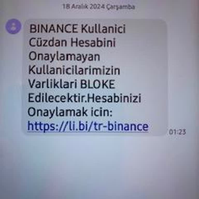 Bilinmeyen Hesap Ve İstenmeyen SMS Sorunu