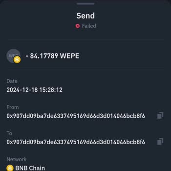 Binance Web3 Token Satış Sorunu