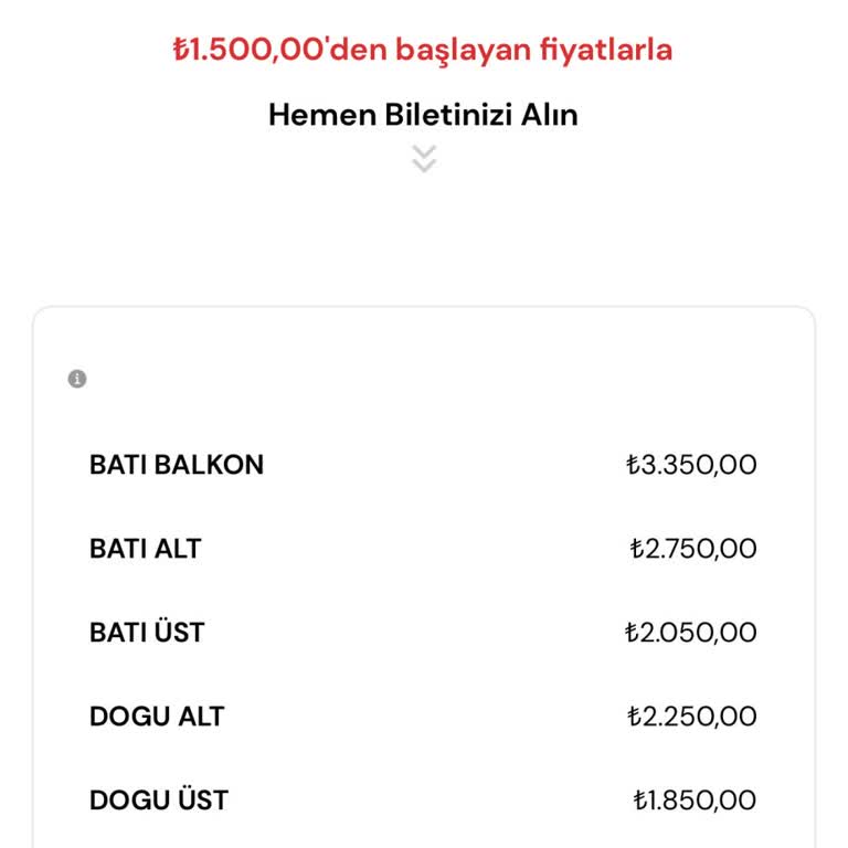 Misafir Tribünü Biletleri Neden Satışta Yok?