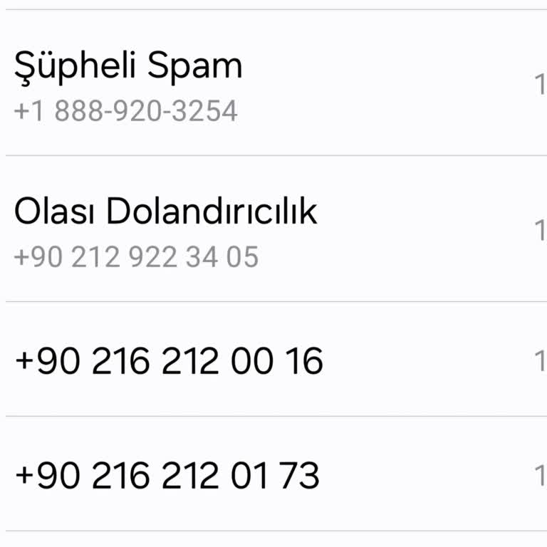 Sürekli Aramalarla Rahatsız Edilme
