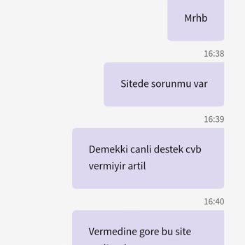 Oasisloto'da Canlı Destek Ve Ödeme Sorunları