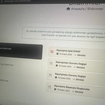 Kaptan Spor Ürün İptali Ve Stok Sorunu!