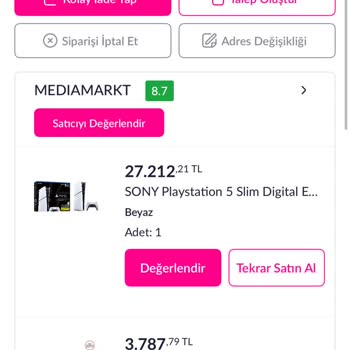 İptal Edilen Siparişin Para İadesi Sorunu