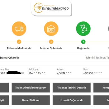 Zara Ve Birgündekargo'nun Teslimat Sorunu