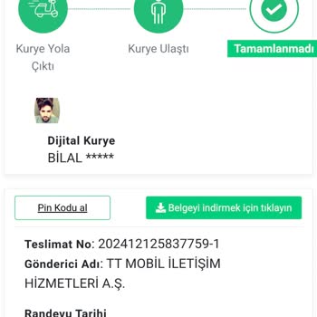 Dijital Kurye Teslimatında Tarih Karmaşası Ve İletişim Eksikliği