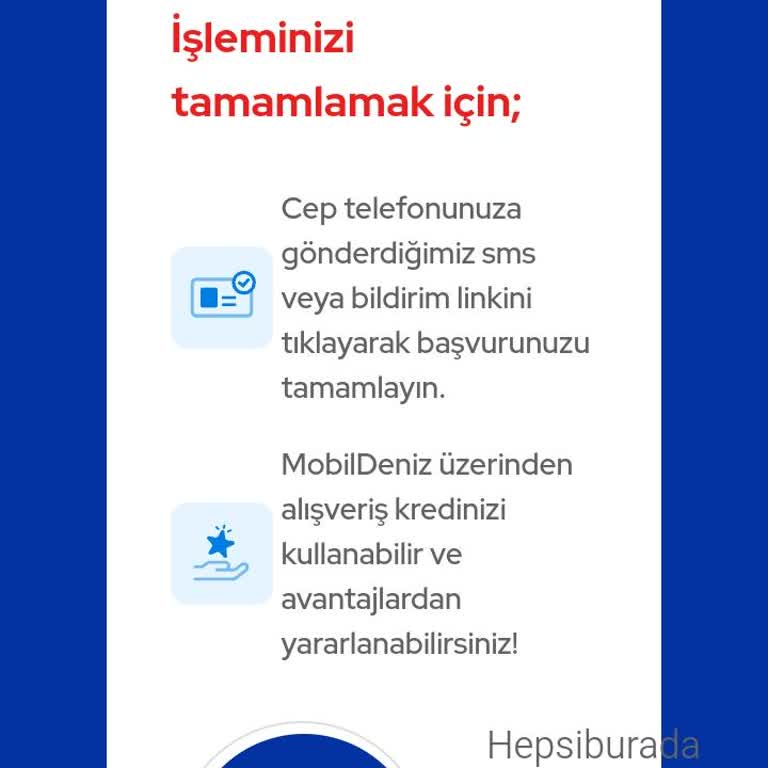 Hepsiburada Alışveriş Kredisi İle Sipariş Tamamlanmıyor