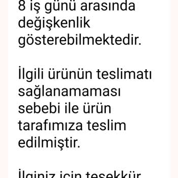 A101 Eksik Ürün Ve İptal Edilen Sipariş Sorunu