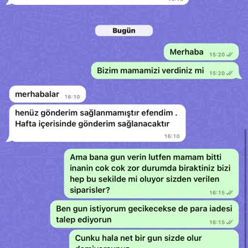 Sipariş Ve Para İadesi Sorunu: Royal Alışveriş Sitesine Tepki