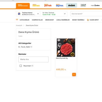 Sipariş Fiyatı Ve Banner Fiyatı Arasındaki Tutarsızlık