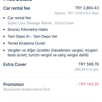 Trip.com İle Araç Kiralamada Çifte Fatura Şoku
